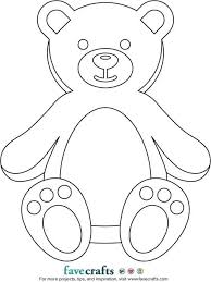 Printable Teddy Bear In 2020 Bear Art Free Stencils Printables Templates Bear Card