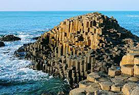 The giant's causeway is located in country antrim on the north coast of northern ireland about about 5km from the town of bushmills. Giant S Causeway The Science The Story Irishshop Com