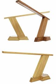 Laminate over engineered wood in reclaimed pine finish. Wooled Solid Wood Diy Led Desk Lamp Id Lights