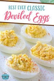 The Best Ever Deviled Eggs Recipe Food Recipes Baking Recipes Food