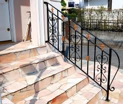 Amp the appeal of your property by installing outdoor stair railings from art metal. China Wholesale Outdoor Wrought Iron Stair Railing China Wrought Iron Stair Railing Stair Railing
