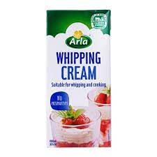 Whipping cream có giá thành khá cao so với các loại kem tươi khác. Purchase Wholesale Arla Whipping Cream 1l 36 Fat 12 Units Per Carton From Trusted Suppliers In Malaysia Dropee Com
