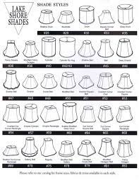 Size guide lamp shade lamp sizes chart. Shades Of Many Shapes Diy Lamp Shade Lampshades Diy Lamp