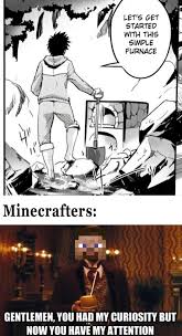 Isekai With Minecraft Yes It S A Thing Anime Memes Funny Funny Gaming Memes Really Funny Memes