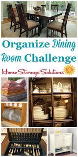 In modern times it is usually adjacent to the kitchen for convenience in serving, although in medieval times it was often on an entirely different floor level. Week 41 Organized Home Challenge Organize Dining Room