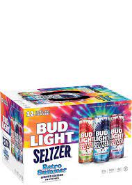 Bud light seltzer's seasonal retro summer variety packs will include three new flavors: Bud Light Seltzer Retro Summer Tie Dye Pack Total Wine More
