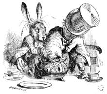 In her party, she drops down a hole in the garden after seeing an unusual rabbit and escapes the audience to consider if to proceed through with the union. The Dormouse Wikipedia