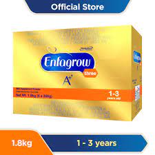 All the enfagrow a+ products on enfamil malaysia website. Enfagrow A Three Milk Supplement Powder 1 3 Years Old 1 8kg Shopee Philippines
