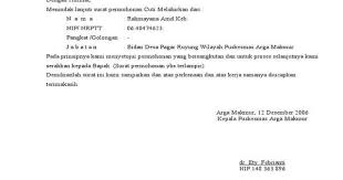 Contoh Surat Cuti Melahirkan Bagi Honorer Creative Cv Guru Surat