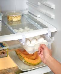 Vintage mustard yellow hard plastic refrigerator egg tray storage. Adjustable Refrigerator Drawer Or Egg Tray The Lakeside Collection