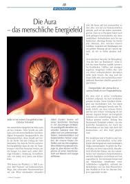 Der menschliche körper besteht aus einer vielzahl von organen und systemen, deren funktionen aufeinander abgestimmt und deshalb gesteuert sein müssen. Die Aura Das Menschliche Energiefeld Pdf 185kb
