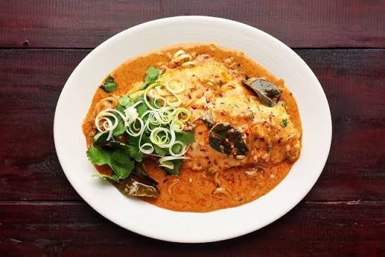 Fish in Choo Chee Curry