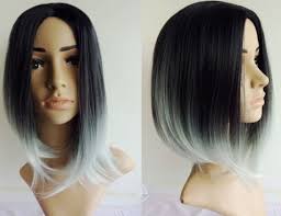 Grey Tips Short Hair Styles White Ombre Hair Short Ombre Hair