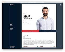 Choose your html template, personalize it, pick a domain and get online today. 25 Top Resume Website Templates For Online Cvs 2020 Colorlib