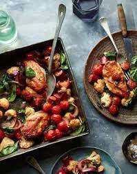Joe Wicks Chicken Chorizo And Cauliflower Tray Bake Recipe Delicious Low Carb Recipes Recipes Joe Wicks Recipes
