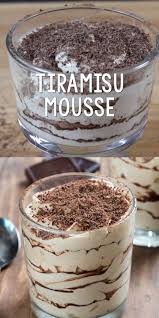 Easy Tiramisu Mousse Recipe Trifle Recipe Mousse Dessert Dessert Recipes