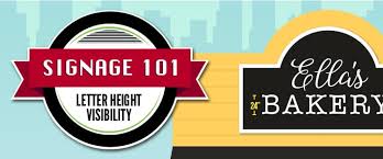 Signage 101 Letter Height Visibility Signs Com Blog