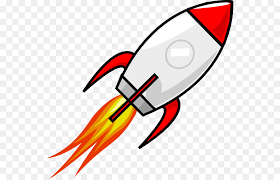 2) a partir de la mitad del rectángulo, traza una línea vertical y otra horizontal para dividir la figura. Cohete La Nave Espacial De Dibujos Animados Imagen Png Imagen Transparente Descarga Gratuita