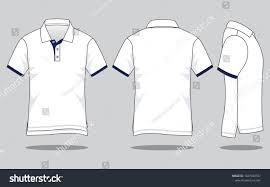 Black And White Polo Shirt Template Men S White Polo Shirt Vector Shirts Long In Back Short In Front Polo Shirt Men White White Polo Shirt Shirts Polo Shirt