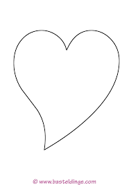 Herzschablone pdf / herzschablone zum ausdrucken kostenlos. Grosse Und Kleine Herz Vorlagen Basteldinge
