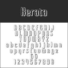 Letras Huecas Para Colorear