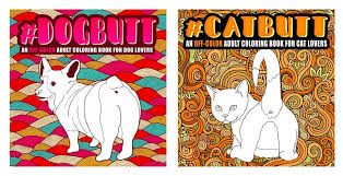 Butt human body part onboarding icons set vector. Irrerevent Cat And Dog Butt Coloring Books For Not So Grownups Boing Boing