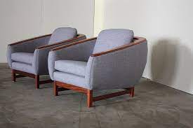 Refreshing R Huber Co Midcentury Modern Lounge Arm Chairs Canada 1968 Modern Lounge Armchair Chair