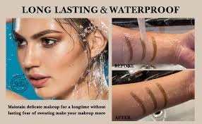 Amazon.com: Kit de plantillas para cejas, kit de estampado de cejas, kit  perfecto de sellos para cejas, kit de modelado de cejas y kit de modelado  impermeable (1 unidad, marrón medio) :