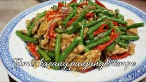 Di resep ini, aku pilihkan cara yang praktis untukmu mencobanya di rumah. Tumis Kacang Panjang Tempe Youtube