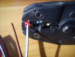 Each one of them has three particles : Crimp Electrical Wikipedia