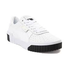 Black And White Tennis Shoes Womens Womens Puma Cali Fashion Athletic Shoe White Black 361835 Fashion Athletic Shoes California Shoes Sneakers