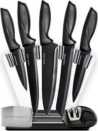 Check spelling or type a new query. 2 Homehero 5 Piece Block Knife Set Best Kitchen Knife Set Best Kitchen Knives Stainless Steel Knife Set