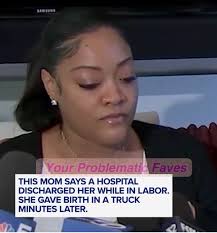 The Franciscan Health Crown Point president and CEO said that the doctor  and nurse who attended to a Chicago mother who was discharged from the  hospital shortly before giving birth have been