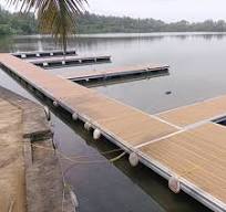 Aluminum Floating Dock Prices Yacht Boat Jetty Aluminum Walking Pontoon Bridge Factory Sale
