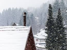 Schnee Am Dach Was Tun Sturm Und Schneeschutz Auf Dem Dach Schnee Eis Dach Schnee