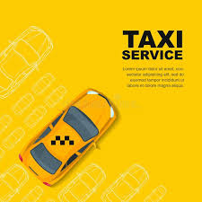 taxi service concept vector banner poster or flyer background template taxi s ad vector banner conc taxi service yellow taxi transport illustration taxi service concept vector banner