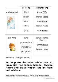 Aschenputtel Marchenfiguren Text Auf Deutsch Kinderseiten Aschenputtel