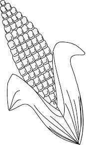 Facebook twitter reddit pinterest email. Ear Of Corn Coloring Page Coloring Sun