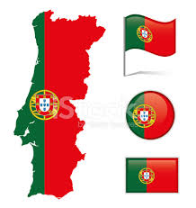 Portugalia ma 82 900 km dróg, 3 319 km linii kolejowych i słowa kluczowe: Portugalia Mapa Flaga Grafika Stockowa Freeimages Com