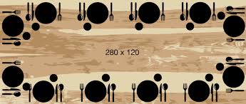 Quelles Dimensions De Table Pour Vos Convives Artmeta Salle A Manger 12 Personnes Table A Manger Salon Table A Manger