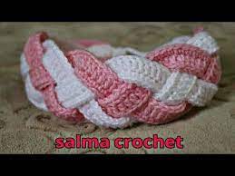 كروشيه توكة سورتيت ربطة شعر بوند للبنات على شكل ضفيرة خطوة بخطوة crochet headband youtube embroidered friendship bracelet crochet free pattern