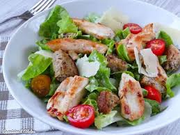 Salade Cesar Caesar Salad Avec Ou Sans Anchois La Cuisine D Adeline Recette Salade Cesar Anchois Recette Recette Salade Cesar