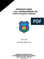 Bukti fisik akreditasi sekolah untuk standar sarana prasarana (sapras) untuk jenjang sd smp sma smk ini sekolah diharuskan membuat administrasi lab ipa diantaranya : Struktur Organisasi Laboratorium Ipa