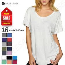 Next Level Womens Tri Blend Dolman Relaxed T Shirt 6760