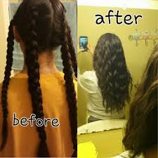 Best braids for heatless curls or waves i'm doing more experimenting with heatless curls using overnight braids. Pin On Hair Styles