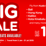 During airasia's big sale promotion, ticket prices tend to start from rm13 (for airport taxes and miscellaneous fee). Air Asia Big Sale Promotion Flights From Usd 4 One Way