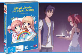 A good librarian like a good shepherd (daitoshokan no hitsujikai)watch. Review A Good Librarian Like A Good Shepherd Dvd Anime Inferno