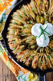 Hasselback Potato Recipe Ring Recipe Russet Potato Recipes Potato Side Dishes Potato Recipes