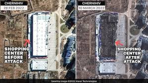 Satellite Images Show Ukrainian Malls ...