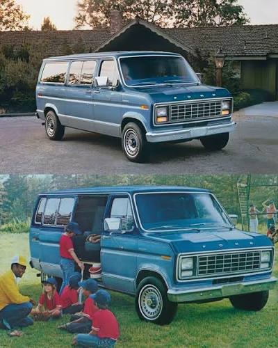 The 1981 Ford Club Wagon. In the early 80s, Ford reimagined the van as a  space to gather - not just to get from A to B. The Club Wagon wasn't just